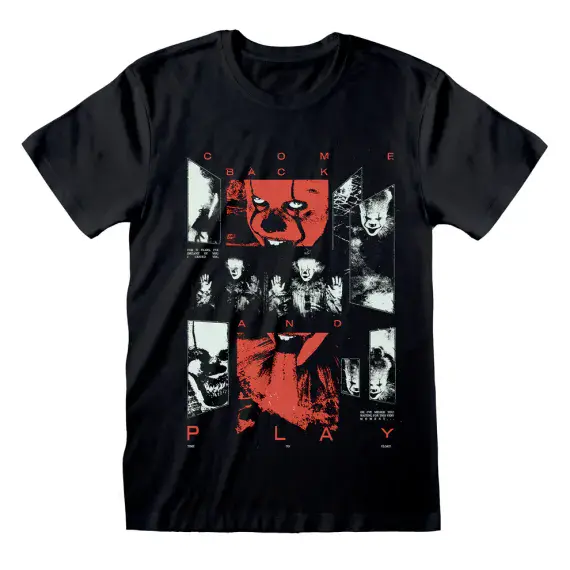 IT 2017 Movie Pennywise Come Back and Play T-Shirt