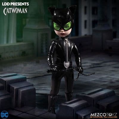 Living Dead Dolls DC Universe Cat Woman Figure - INSTOCK