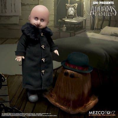 Living Dead Dolls The Addams Family 2019 Fester and IT Figure Set - INSTOCK