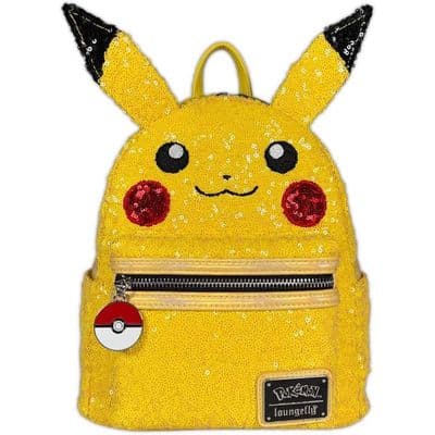 Loungefly Pokemon Pikachu Sequin Mini Back Pack - SPECIAL OFFER