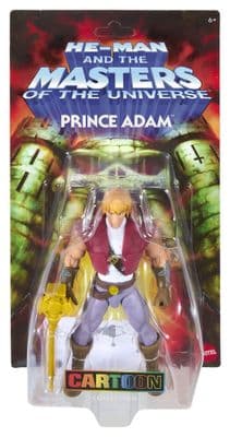 Masters of the Universe Cartoon Collection Prince Adam Action Figure - INSTOCK