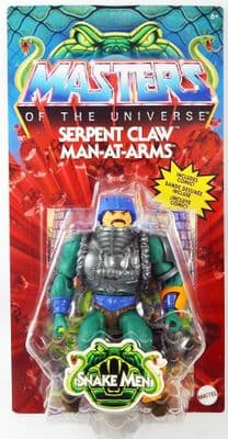 Masters of the Universe Origins Serpent Claw Man At Arms Action Figure - INSTOCK