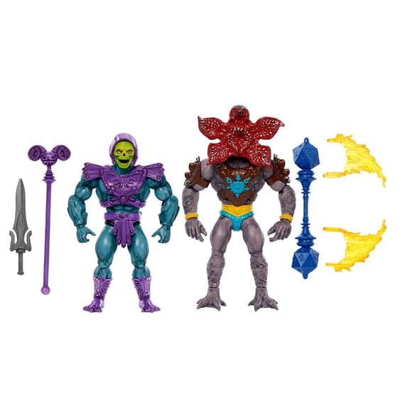 Masters of the Universe x Stranger Things Origins Figure 2-Pack Skeletor & Demogorgon - PRE-ORDER