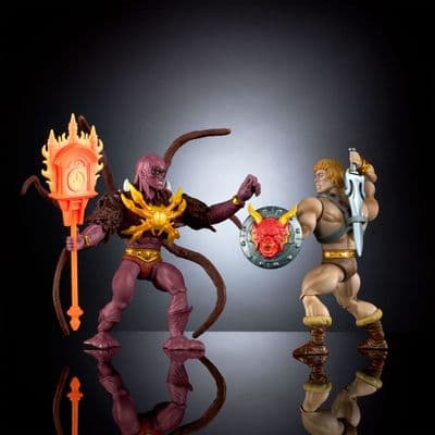 Masters of the Universe X Stranger Things Origins He-Man Vs Vecna Action Figure 2 Pack - Pre-Order