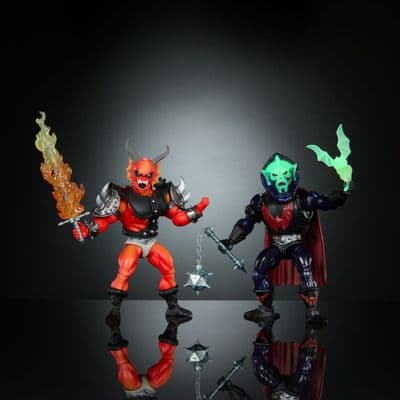 Masters of the Universe X Stranger Things Origins Hordak & Hell-Fire Man Figure Set - INSTOCK