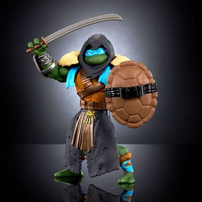 Masters of the Universe X TMNT Turtles of Grayskull Stealth Armor Leonardo Figure - Pre-Order
