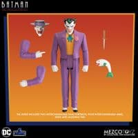 Mezco 5 Points Batman: The Animated Series Action Figure Set Batman, Robin, Joker, Catwoman. INSTOCK