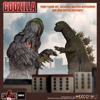 Mezco 5 Points Godzilla Vs Hedorah 1971 XL Figure Set - INSTOCK