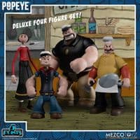 Mezco 5 Points Popeye Deluxe Action Figure Set - INSTOCK