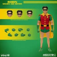 Mezco One:12 Collective Batman - Golden Age Robin Figure - INSTOCK