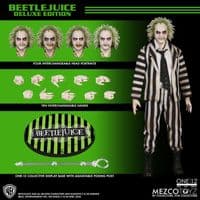 Mezco One:12 Collective Beetlejuice 1988 Movie Beetlejuice Deluxe Action Figure - Instock