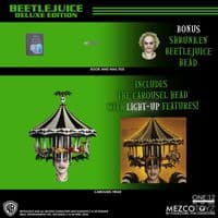 Mezco One:12 Collective Beetlejuice 1988 Movie Beetlejuice Deluxe Action Figure - Instock