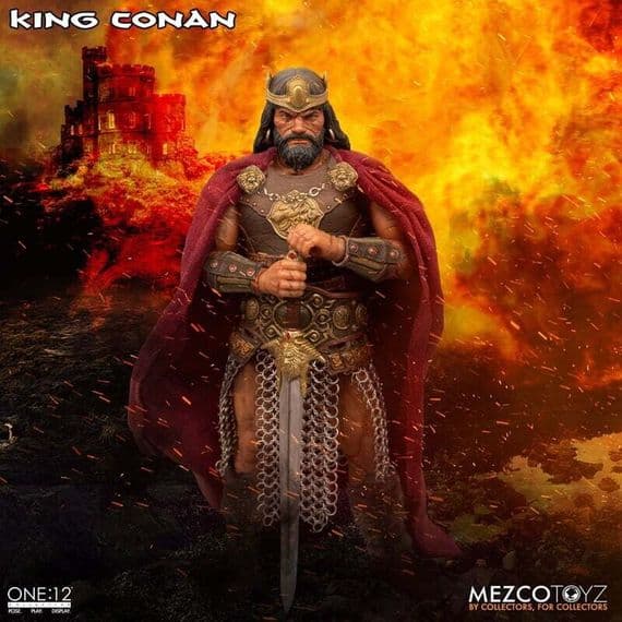 Mezco One:12 Collective Conan - King Conan Action Figure - INSTOCK