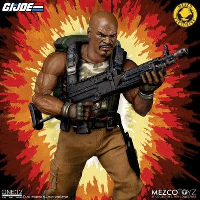 Mezco One:12 Collective G.I. Joe Roadblock Mezco Exclusive Action Figure - INSTOCK