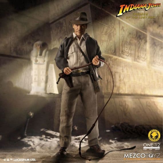Mezco One:12 Collective Indiana Jones Temple Edition Figure - INSTOCK