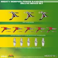Mezco One:12 Collective Mighty Morphin' Power Rangers Deluxe Boxed Set - INSTOCK