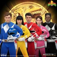 Mezco One:12 Collective Mighty Morphin' Power Rangers Deluxe Boxed Set - INSTOCK