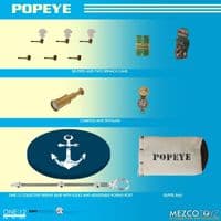 Mezco One:12 Collective Popeye Action Figure - INSTOCK