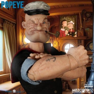 Mezco One:12 Collective Popeye Action Figure - INSTOCK