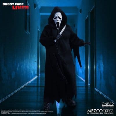 Mezco One:12 Collective Scream Ghostface Action Figure - Instock