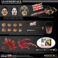 Mezco One:12 Collective Texas Chainsaw Massacre Leatherface Deluxe Action Figure Set - INSTOCK