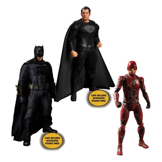 Mezco One:12 Collective Zack Snyder's Justice League 1/12 Deluxe Steel Box Set - INSTOCK