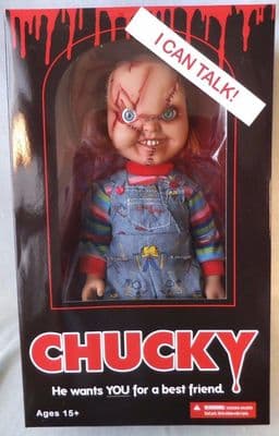 Mezco Toys Childs Play Scarred Chucky 15