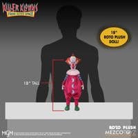 Mezco Toys Killer Klowns from Outer Space Slim Roto Plush 18