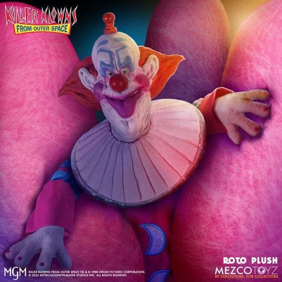 Mezco Toys Killer Klowns from Outer Space Slim Roto Plush 18