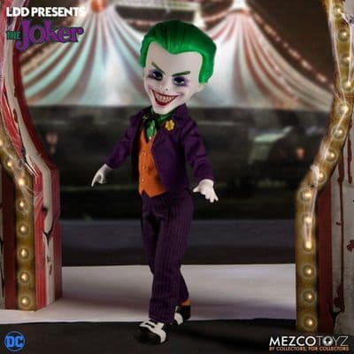 Mezco Toys Living Dead Dolls DC Comics Clown Prince Joker Figure Pre-order