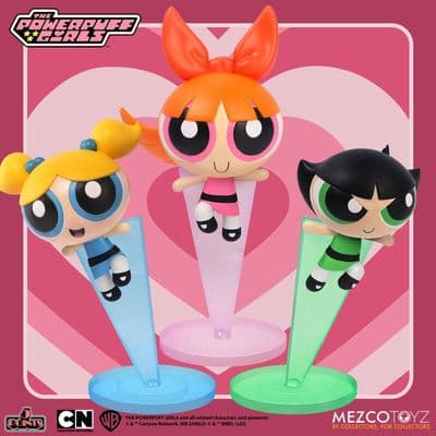 Mezco Toyz 5 Points Powerpuff Girls Action Figure Set - Pre-Order