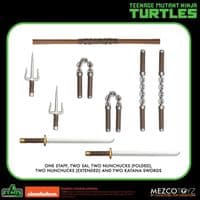 Mezco Toyz 5 Points Teenage Mutant Ninja Turtles Deluxe Action Figure Set - SPECIAL OFFER