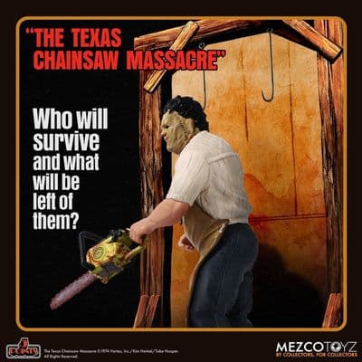 Mezco Toyz 5 Points Texas Chainsaw Massacre 1974 Leatherface Action Figure - INSTOCK