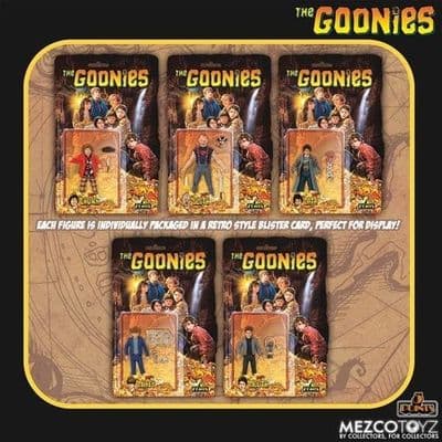 Mezco Toyz 5 Points The Goonies Action Figure Set of 5 Figures - INSTOCK