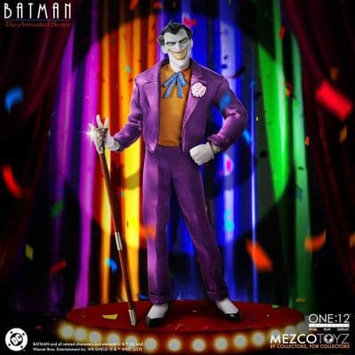 Mezco Toyz One:12 Collective Batman The Animated Series Joker Action Figure - INSTOCK