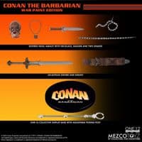 Mezco Toyz One:12 Collective Conan the Barbarian 1982 War Paint Edition Figure - Pre-Order