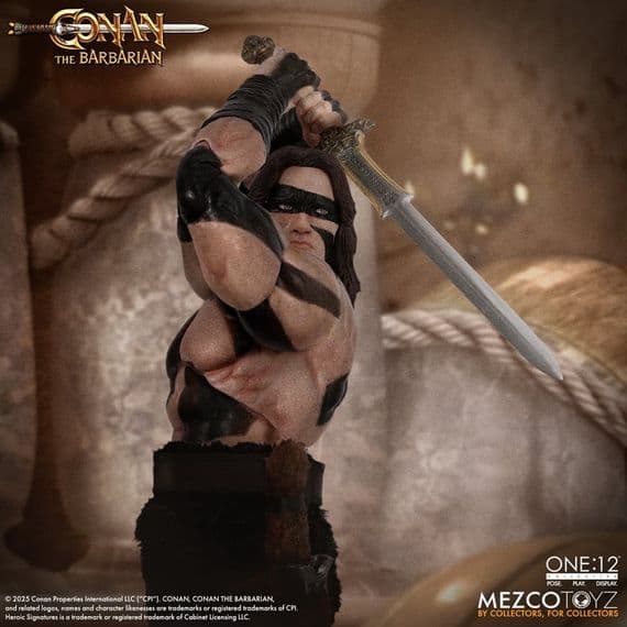 Mezco Toyz One:12 Collective Conan the Barbarian 1982 War Paint Edition Figure - Pre-Order