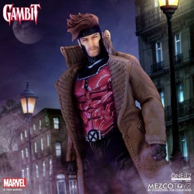 Mezco Toyz One:12 Collective Marvel Comics Gambit Action Figure - Pre-Order
