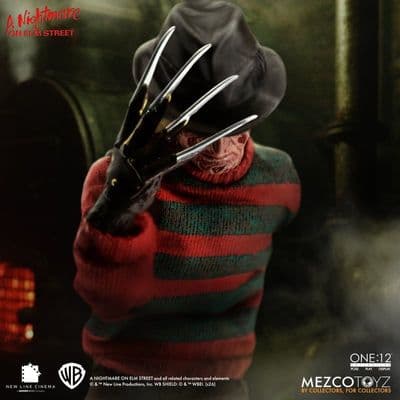 Mezco Toyz One:12 Collective Nightmare on Elm Street Freddy Krueger Action Figure - Pre-Order