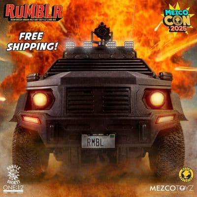 Mezco Toyz One:12 Collective SDCC 2025 RUMBLR & Death Adder Figure Set - INSTOCK