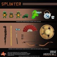 Mezco Toyz One:12 Collective Teenage Mutant Ninja Turtles Splinter Action Figure - Pre-Order