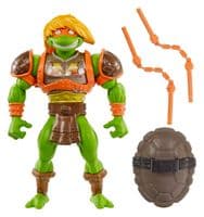 MOTU x Turtles of Grayskull Michelangelo Action Figure - INSTOCK