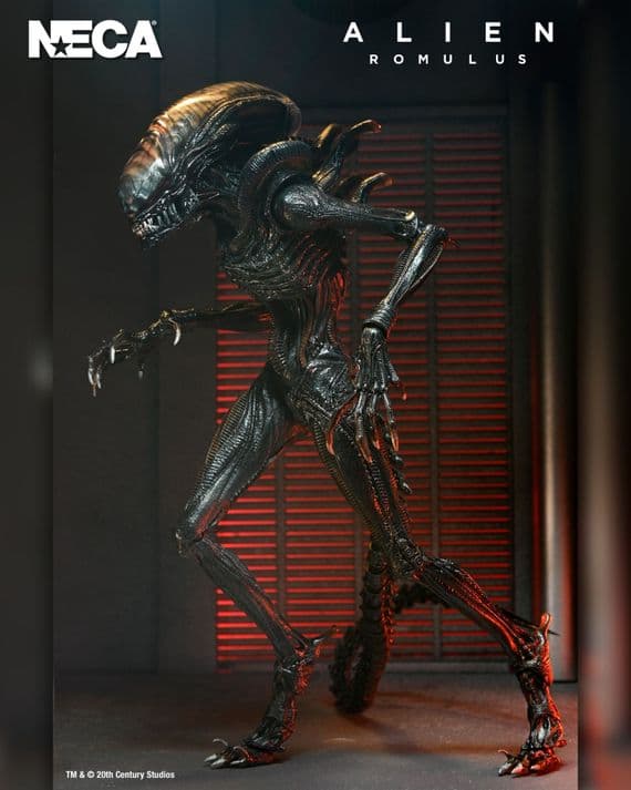 NECA Alien Romulus - Ultimate Scorched Xenomorph Action Figure - INSTOCK