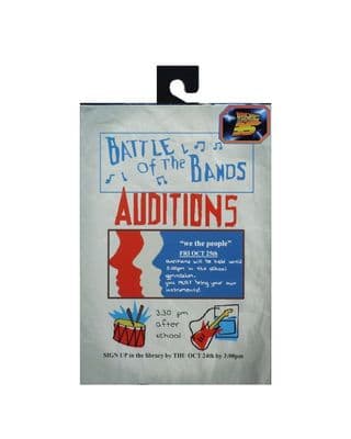 NECA Back to the Future Part 1 Ultimate Marty McFly Guitar Audition version - INSTOCK