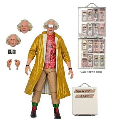 NECA Back to the Future Part 2 Doc Brown (2015) Ultimate 7-inch Action Figure - INSTOCK