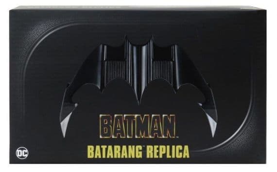 NECA Batman 1989 Movie Batarang Movie Prop Replica - INSTOCK