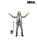 NECA Beetlejuice 1988 Black and White Striped Suit Beetlejuice Action Figure - INSTOCK