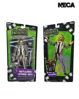 NECA Beetlejuice 1988 Black and White Striped Suit Beetlejuice Action Figure - INSTOCK