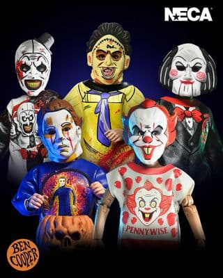NECA Ben Cooper Series 9 Set of Four Action Figures - Instock