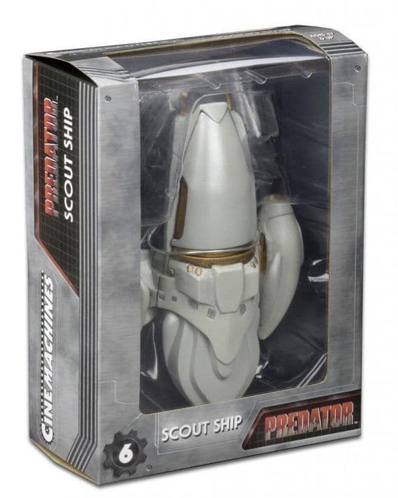 NECA Cinemachines Series 2 Predator Scout Ship Diecast Vehicle Free P&P